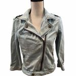 Gap EUC XS  Factory motorcycle style jean jacket. Photo 0