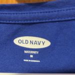 Old Navy  maternity blue dress size medium. Photo 1