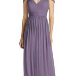 Jenny Packham Cap Sleeve Cutout Illusion Back Dress Desert Rose 16 New Photo 1