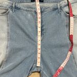 Hollister  Ultra High Rise Dad Jean Two Tone Denim Size 34 Photo 5