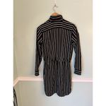 Ralph Lauren  2 black white stripe shirt dress Long Sleeve Tunic Photo 1