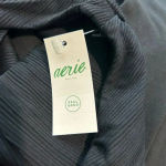 Aerie NWT  Black Ribbed Pocket High Waisted Cheeky Bikini Bottom Swim Size XS Photo 7