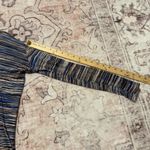 Velvet Tees Anthropologie Velvet by Graham Striped Long Sleeve Scoop Neck Blue and Brown Top Photo 7