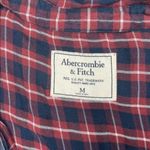 Abercrombie & Fitch  cross front flannel medium fall style long sleeve shirt Photo 3