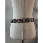 BHW Rhinestone Blingy pink leather belt western women’s belt country girl Pink Photo 1