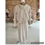 Gallery Gray Putty Women’s Hooded Soft-shell Trenchcoat M Photo 8