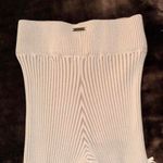 Maniere De Voir NWT Moniere De Voir Flared Knitted Laced Up Leggings Ivory Small Photo 4