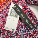 Chelsea & Theodore Multicolor Knit Cowl Neck Sweater Size L Orange Size L Photo 1
