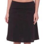 Patagonia Black Vitaliti Organic Cotton w/ Polyester Pull On Skirt Photo 0