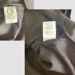 Love Shack Fancy  Natasha Mini Dress Women’s Lg Black Ruffle Tiered 100% Cotton Photo 9