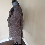 BB Dakota by Steve Madden Austell Sheet Printed Floral Front Tie Top Medium Photo 7