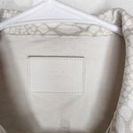 Blue revival white distressed denim jacket size xs Photo 1