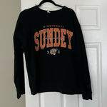 Bengals SweatShirt Black Size M Photo 0