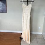 House Of CB House‎ of CB 'Felicia' Vanilla Chiffron & Lace Gown NWOT size S Photo 11