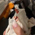 White flowery long sleeve dress Size M Photo 1