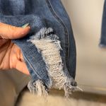 Wax Jean Blue Distressed Ankle Cropped Jeans Plus Size 22 Photo 2