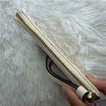 Coach Signature Khaki White Canvas Wristlet Photo 4