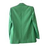Alice + Olivia  Denny Green Boyfriend Blazer Tailored Jacket Size 2 Photo 3