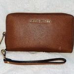 Michael Kors Leather Wristlet Wallet Photo 0
