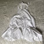 Free People  Printemps Moment Halter Ruffle Top White Size M Photo 2