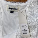 Alythea NEW FRANCESCA’S White Lace Sleeveless Party Dress Photo 1