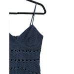 Bardot Ariana Black Eyelet Lace Flared Sleeveless Dress Photo 3