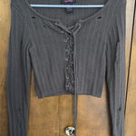 Lorena Rose  knit crop long sleeve  Photo 0