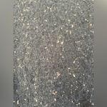 American Eagle NWT  black brown speckled oversized winter scarf, fringe, warm Photo 2