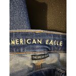 American Eagle  Dark Wash Denim Size 2 Distressed High Waisted‎ Skinny Jeans Photo 8