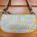 Women's Colorful Shoulder Bag with Chain Detail Yellow Photo 3