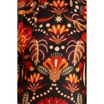 Farm Rio 💕💕 Nature Beauty Red Scarf Backless Midi Dress ~ Large L NWT Photo 11