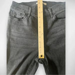 PacSun Women's Stretch Black Ripped Raw Hem Vintage Skinny Jeans Sz 25 | EUC Photo 7