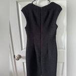 Connected Apparel  Textured Black Mini Dress Photo 1