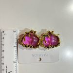 Vintage style Jelly Purple Heart Crystal Glazed Love Metal heart Zircon‎ … Pink Photo 2
