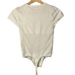 Yummie White Crewneck Short Sleeve Shape Bodysuit M Size M Photo 8