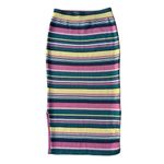 Anthropologie  Maeve Iana Striped Multicolored Striped Knit Skirt Photo 3