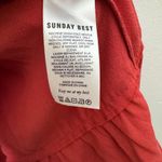 aritzia sunday best Small Red Maxwell Dress‎ Bustier Mini Photo 4