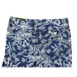 Rafaella NWT Floral Capri Dress Legging Pants Size 8 Boho Coastal Grandmother Photo 2