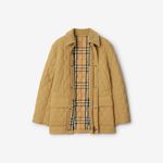 Burberry  Women’s Quilted Nylon Barn Jacket in Flax Sand Designer Size XS Photo 10