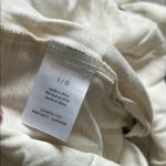 We Wore What Cream and Black Sleeveless Tie Front Tank Top Photo 4