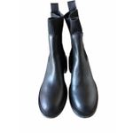 Steve Madden Shoes Hayle Chunky Lug Sole Chelsea Black Booties Size 6 Photo 4