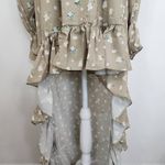 We Wore What Green High Low Dress NWT Size Small Green Wedding Guest Dress Photo 5