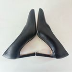 Vince Camuto Setenda Pump Black Leather 3.5” Heels Shoes Women’s 5 M New No Box Photo 7