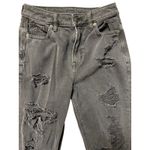 American Eagle  Ripped &‎ Destroyed High Rise Mom Jeans Size 0 Photo 6