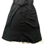 Anthropologie Maeve Libyan Shawl Dress Black Photo 6