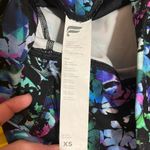 Fabletics Women’s Motion 365 black floral print high waist leggings, XS Photo 3