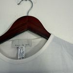 Fleur de mal White Short Sleeve Bodysuit Photo 2