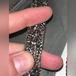 Unbranded Dark Grey Blinged Out Crystals Flip Flop Platform Sandals Size 10 Photo 7