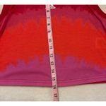 Farm Rio Adidas x  Red Pink Orange Tie-Dye Cropped Tank Top Small Photo 5