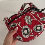 Vera Bradley  Red and White Floral Crossbody Bag EUC Photo 3